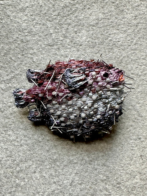 "Puffer Fish" Brooch by Trovelore