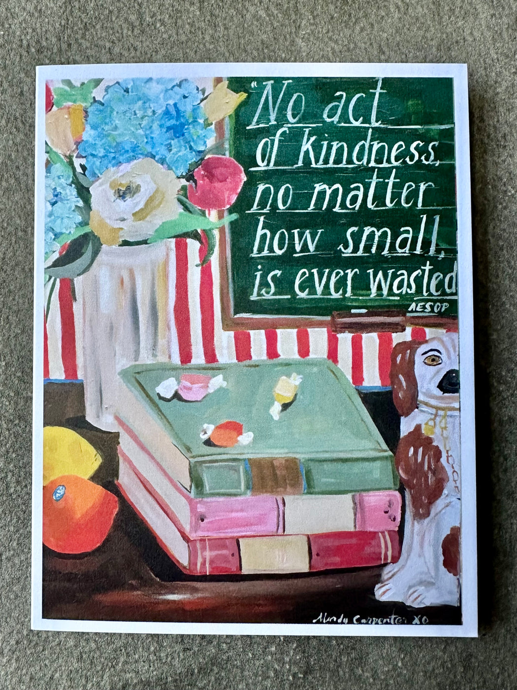 "Kindness" Card by Mindy Carpenter