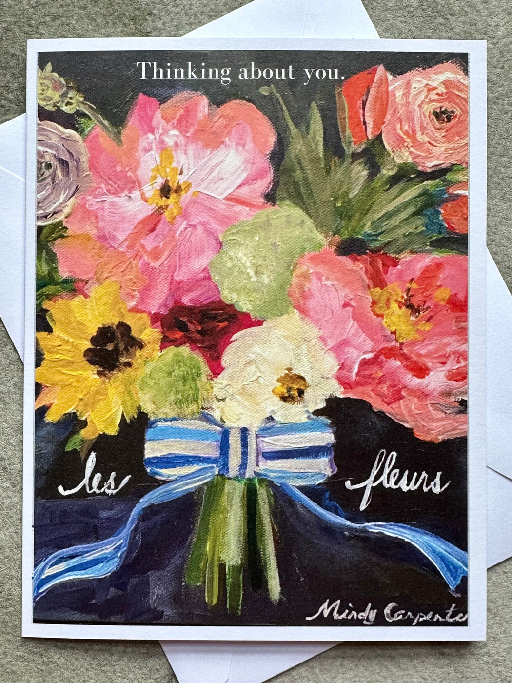"Thinking About You" Card by Mindy Carpenter