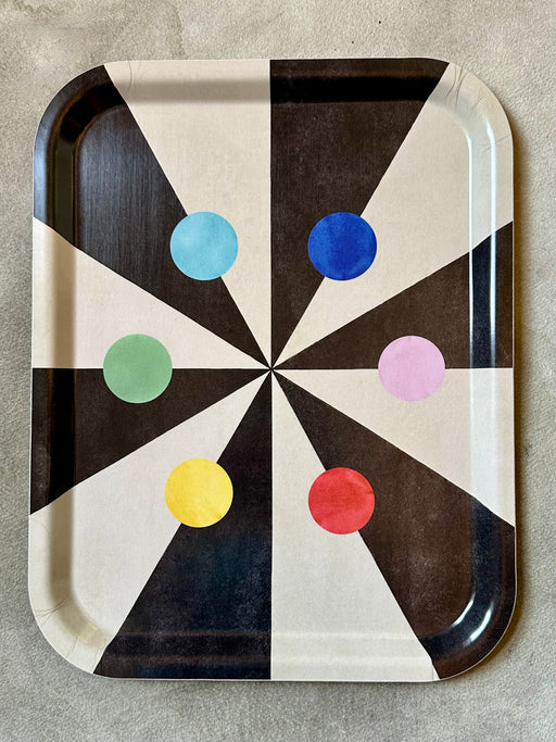 "Benson's Colour Hexagaon" Birchwood Tray