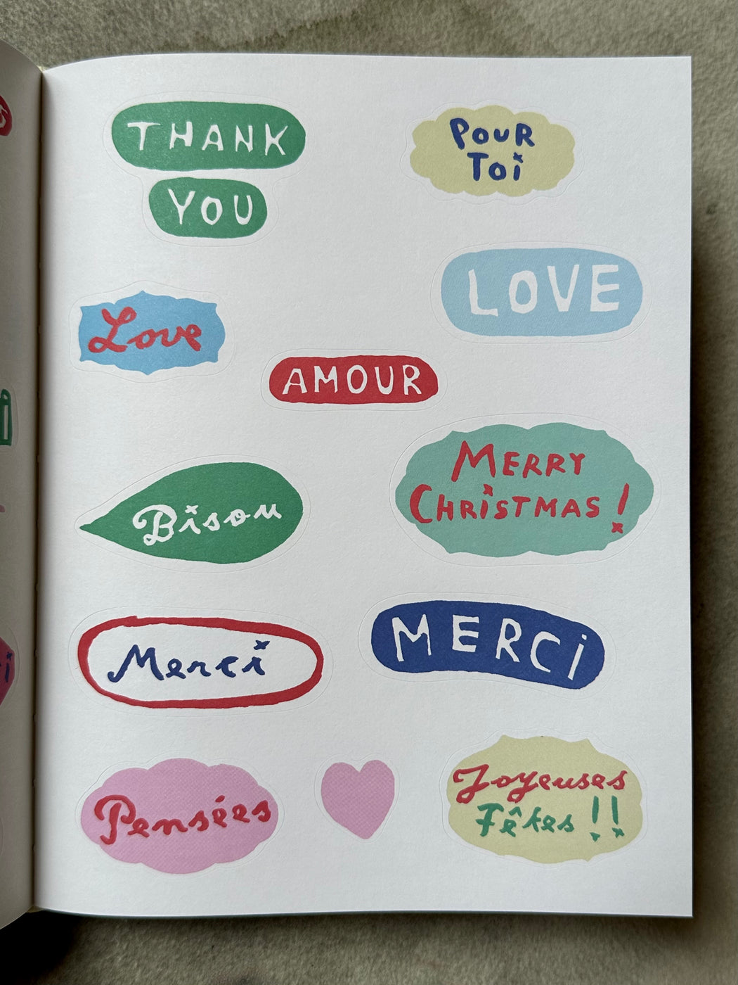 "Sticker Book" by Nathalie Lete