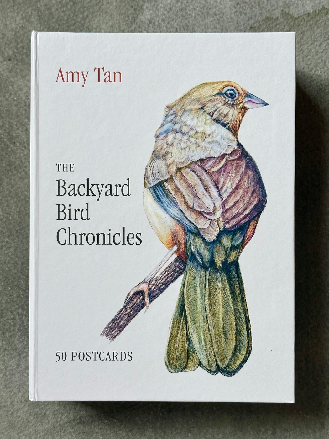"The Backyard Bird Chronicles" Postcards by Amy Tan