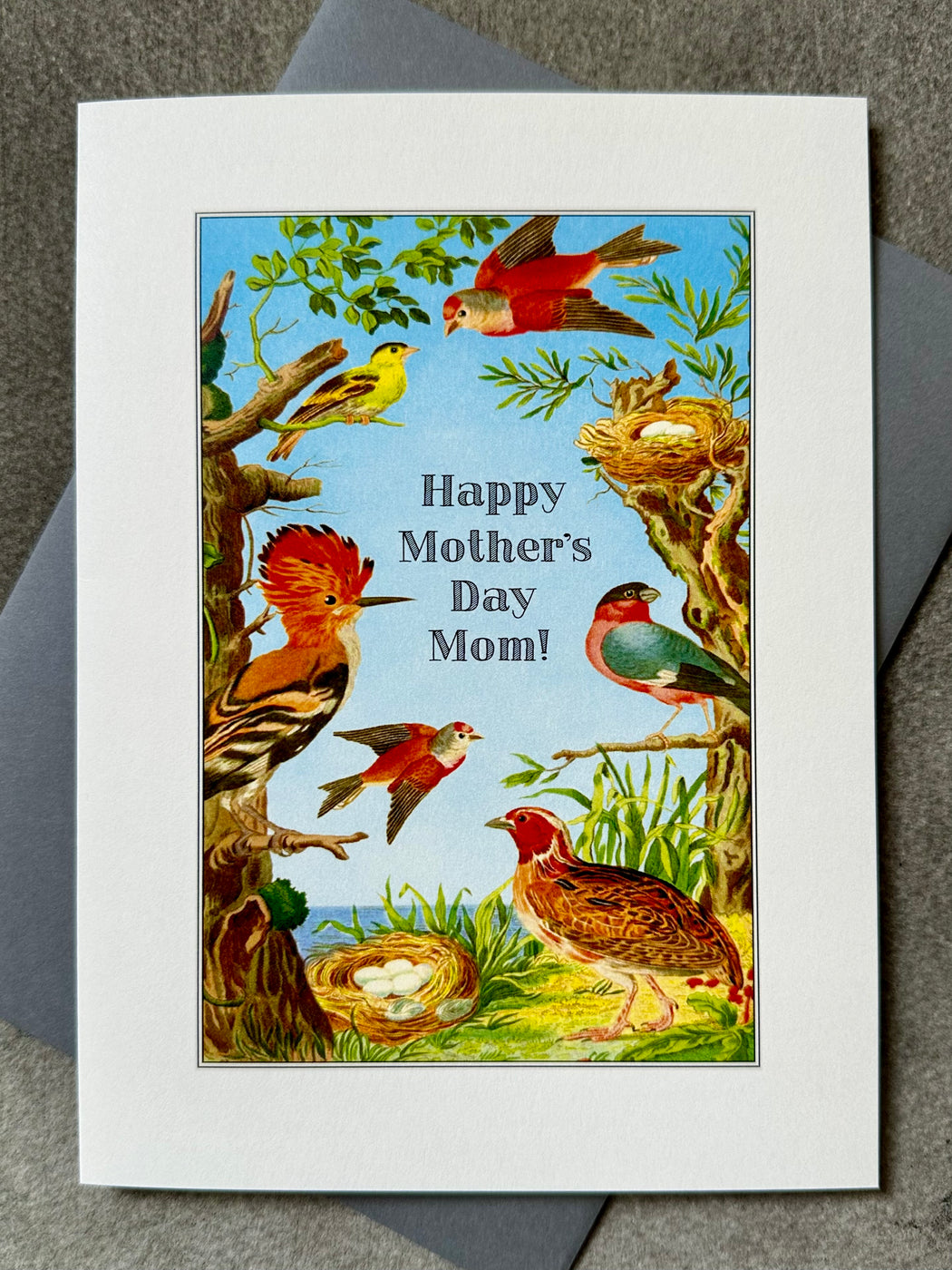 "Bird's Nest" Mother's Day Card
