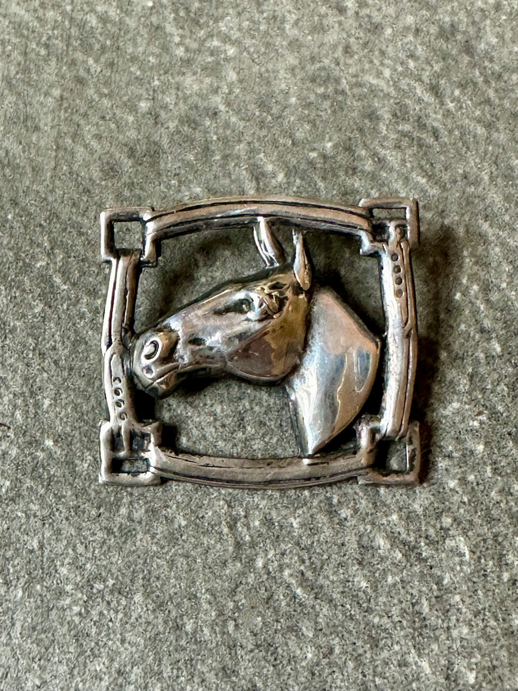 Vintage Sterling Silver "Horse" Pin