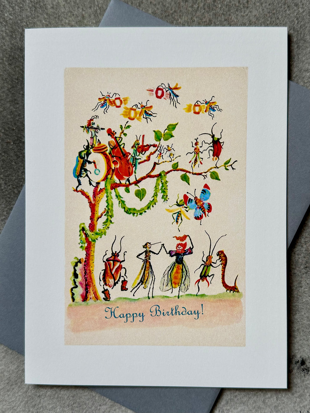 "Buggy" Birthday Card