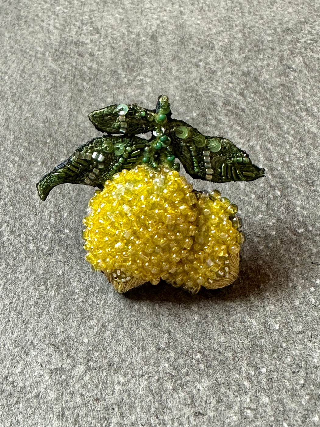"Lemon" Brooch by Trovelore