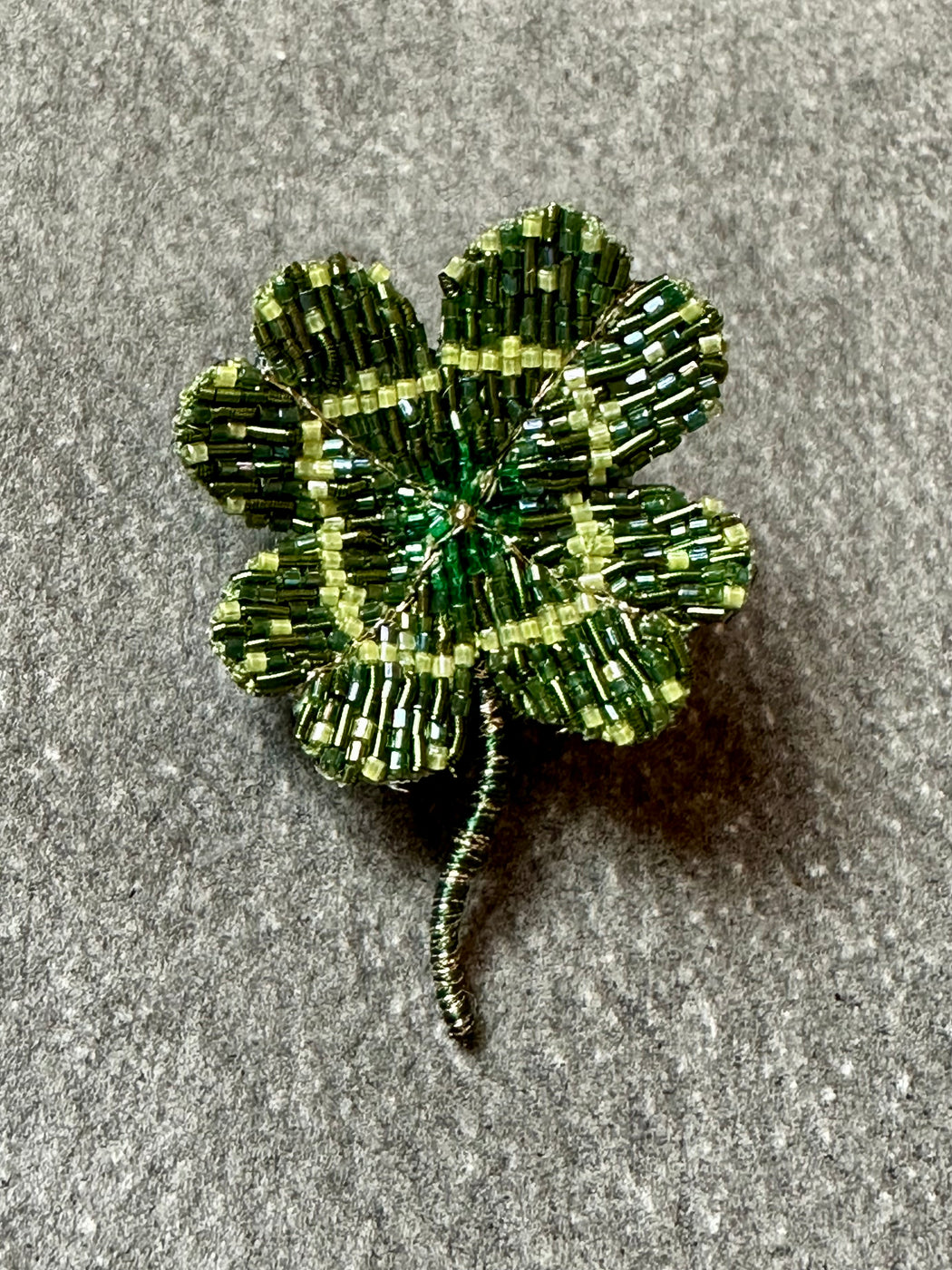 "Clover" Brooch by Trovelore