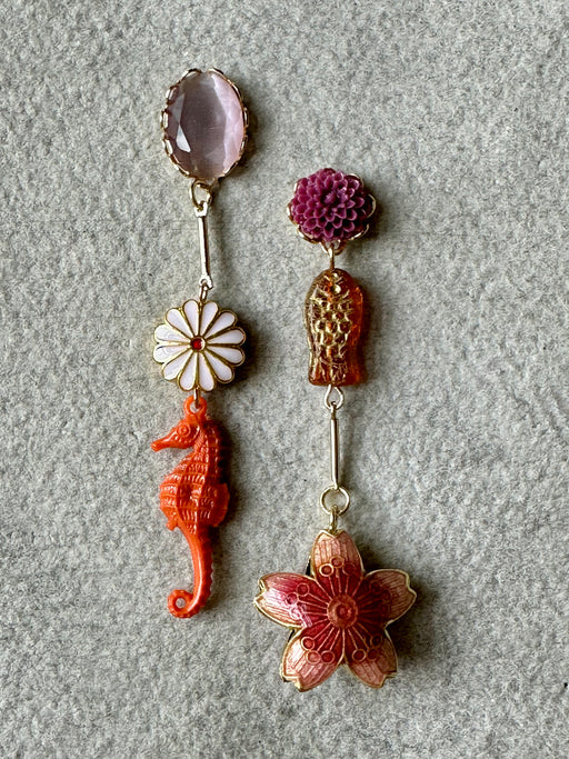 "Jolene" Earrings by Sandrine France