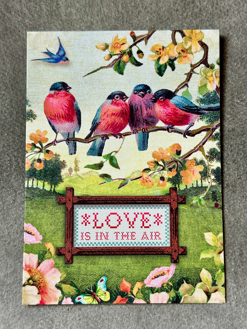 "Love is in the Air" Card