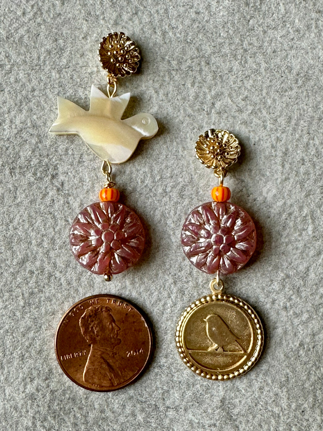 "Seraphina" Earrings by Sandrine France