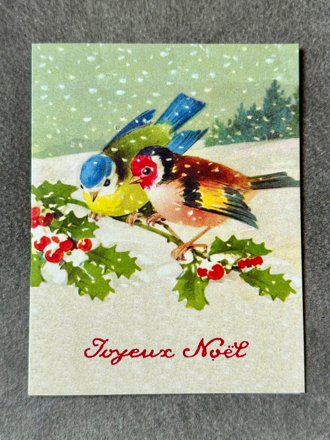 "Joyeux Noel" Christmas Card