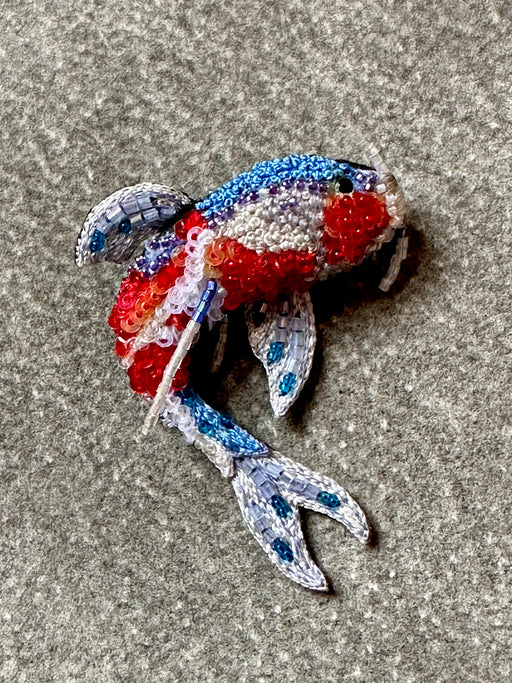 "Koi Fish" Brooch by Trovelore