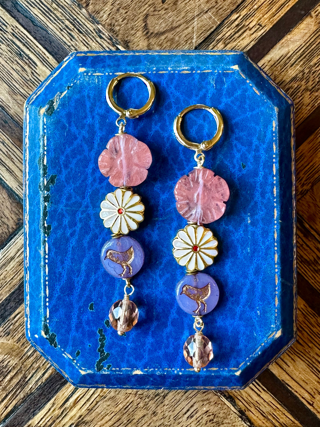 "Meadow" Earrings by Sandrine France