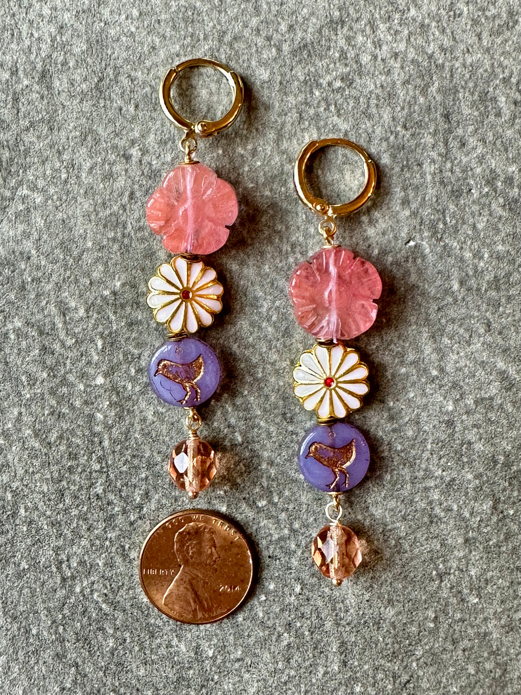 "Meadow" Earrings by Sandrine France