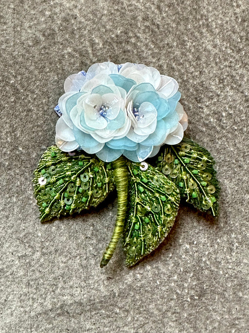 "Hydrangea Bloom" Brooch by Trovelore