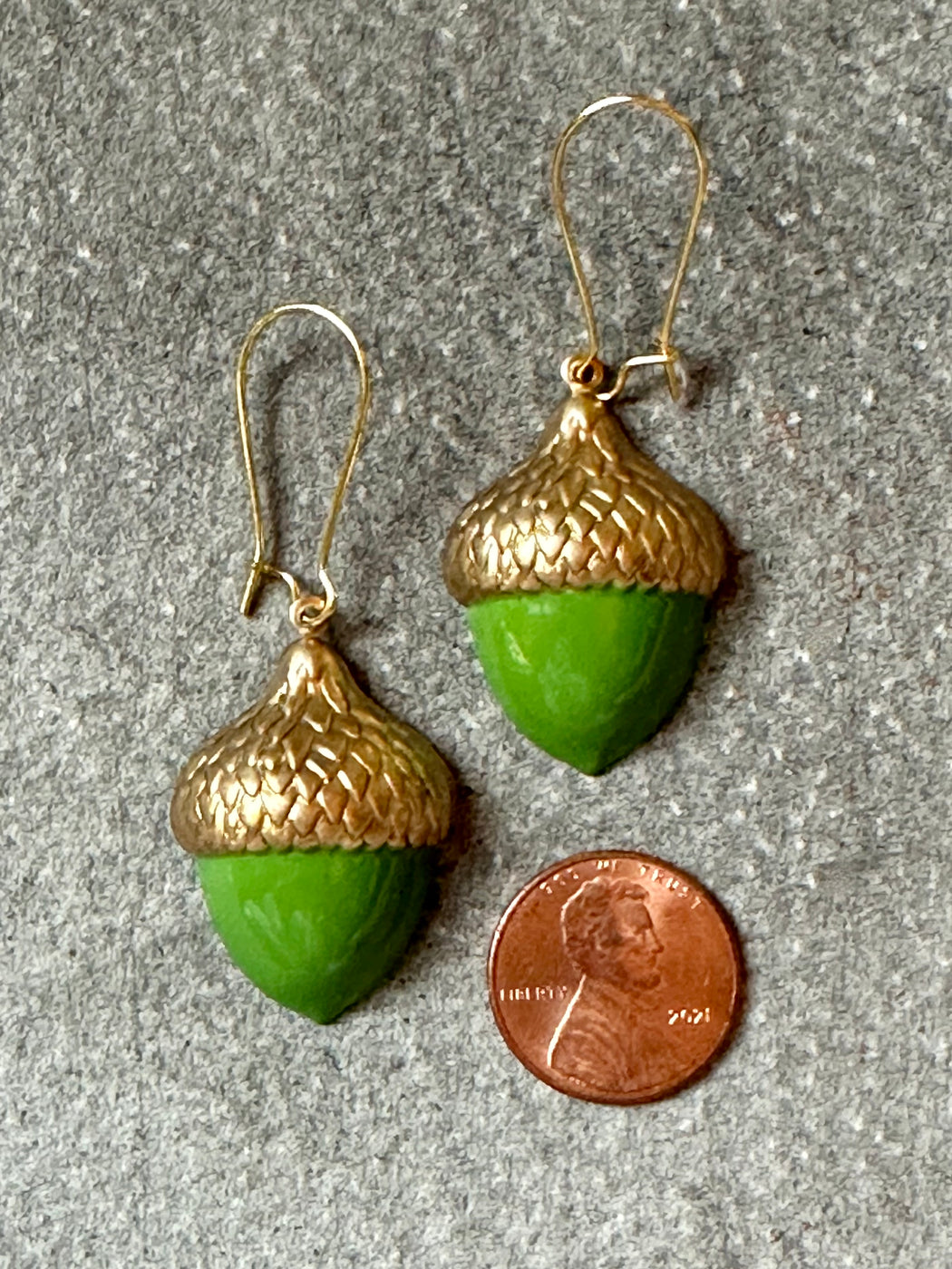 "Acorn" Earrings by Susan Najarian