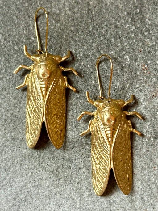 "Cicada" Earrings by Susan Najarian