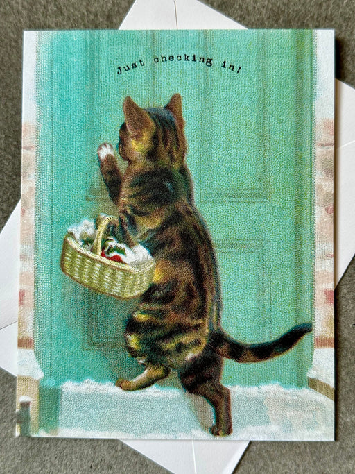 "Just Checking In" Card