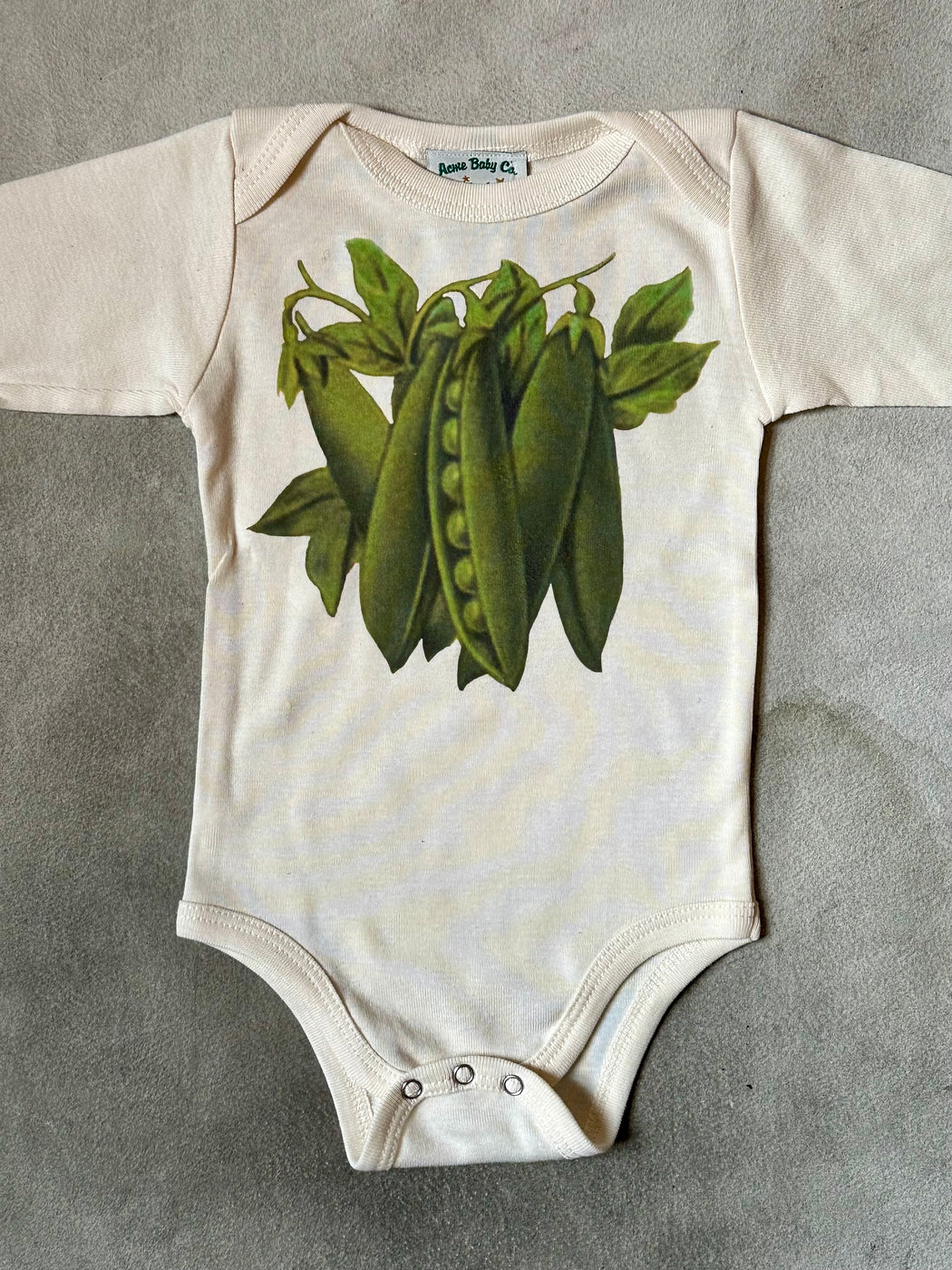 "Sweet Pea" Cotton Onesie