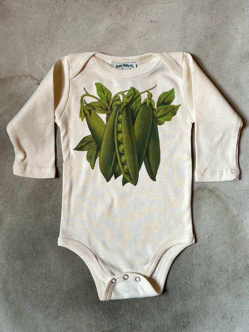 "Sweet Pea" Cotton Onesie