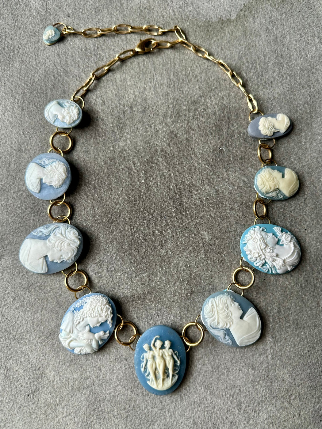 "Cameo" Necklace by Gay Isber