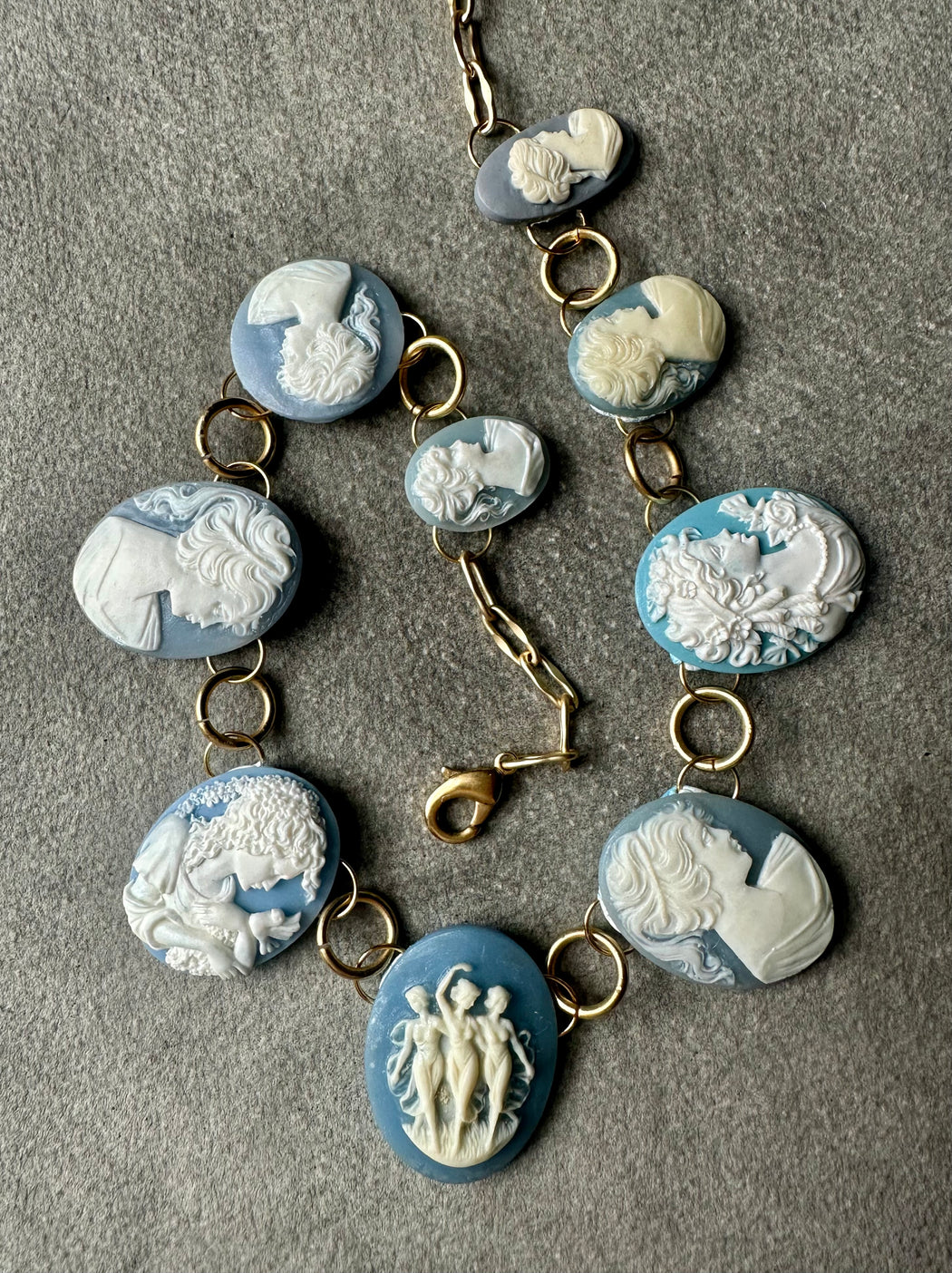 "Cameo" Necklace by Gay Isber