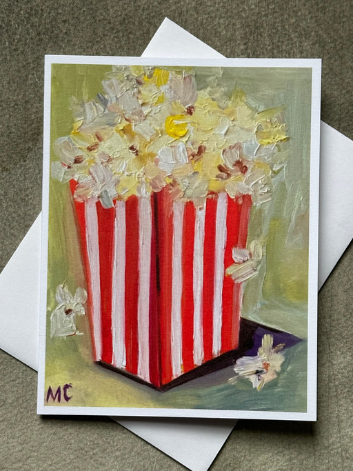 "Popcorn" Greeting Card by Mindy Carpenter