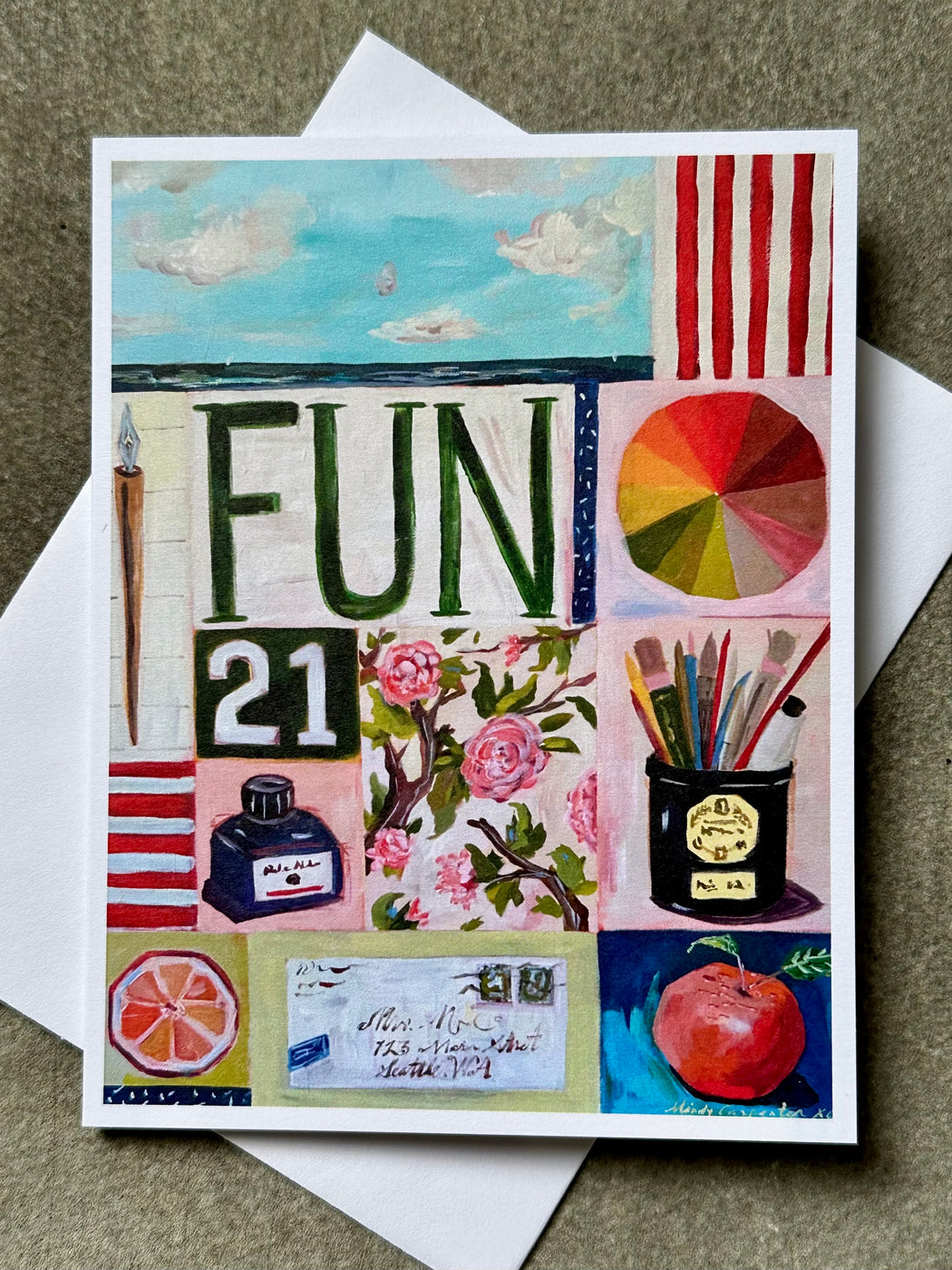 "Fun" Card by Mindy Carpenter