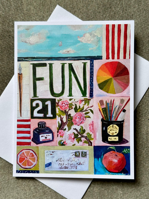 "Fun" Card by Mindy Carpenter