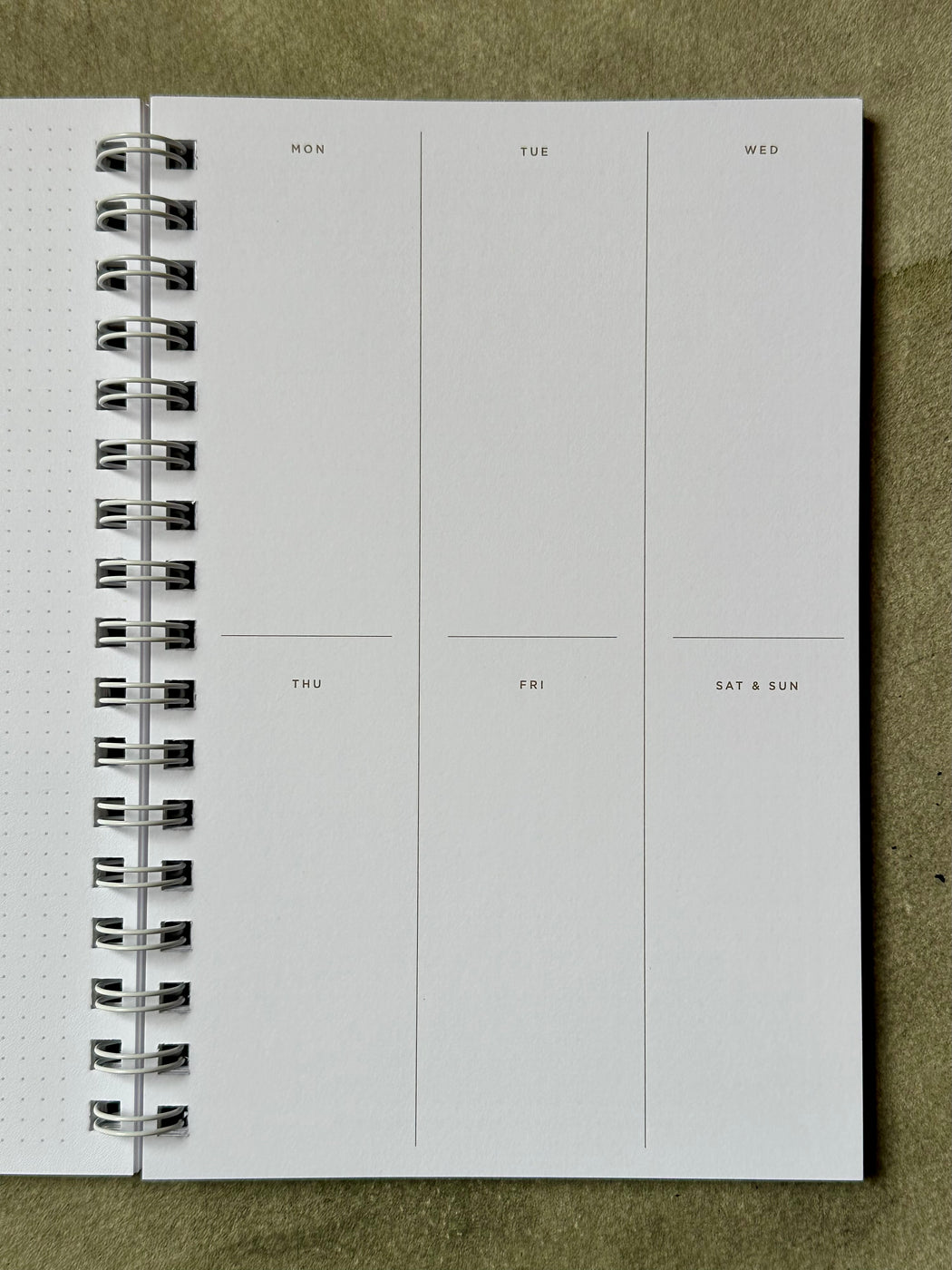 "Sunrise" Hand-Painted Weekly Planner