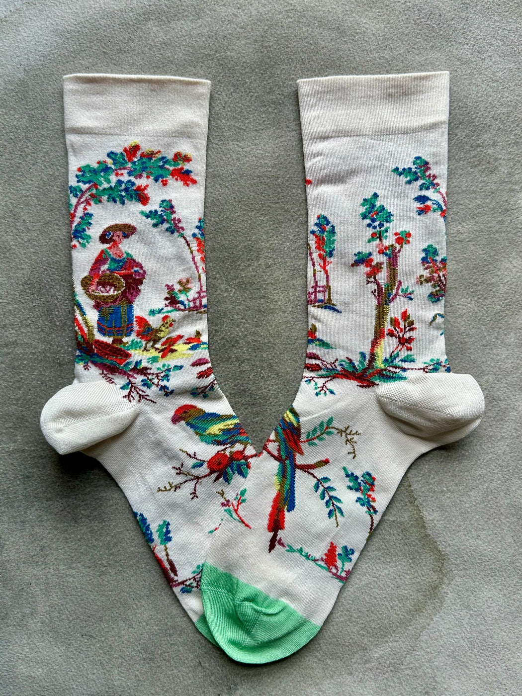 "The Gardener" Socks by Bonne Maison