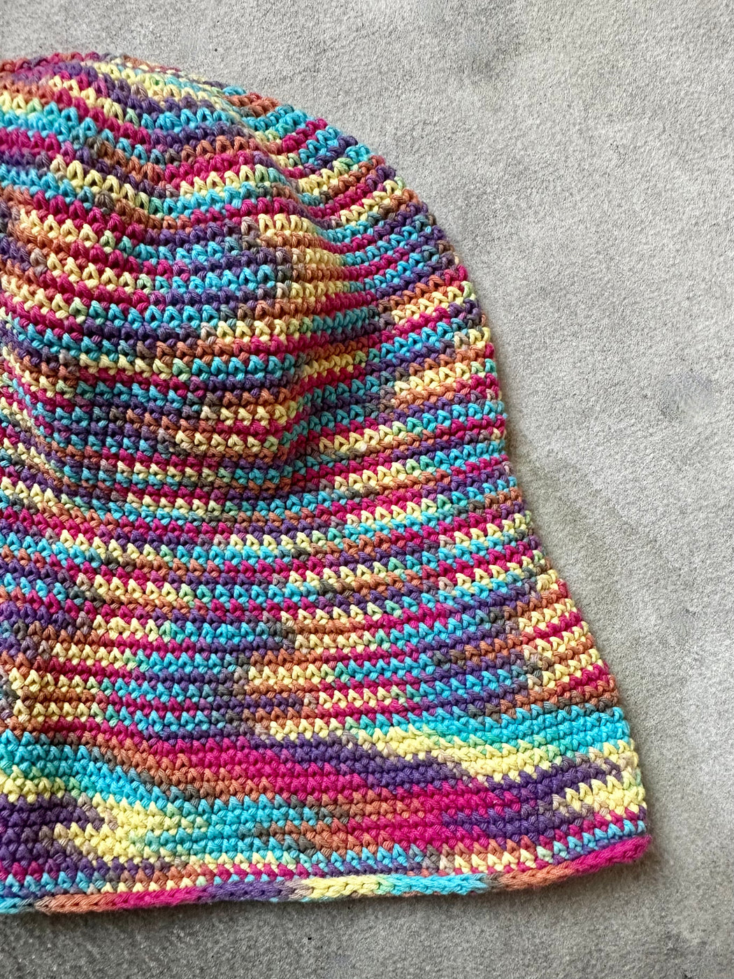 Hand-Crocheted Greek Sun Hat