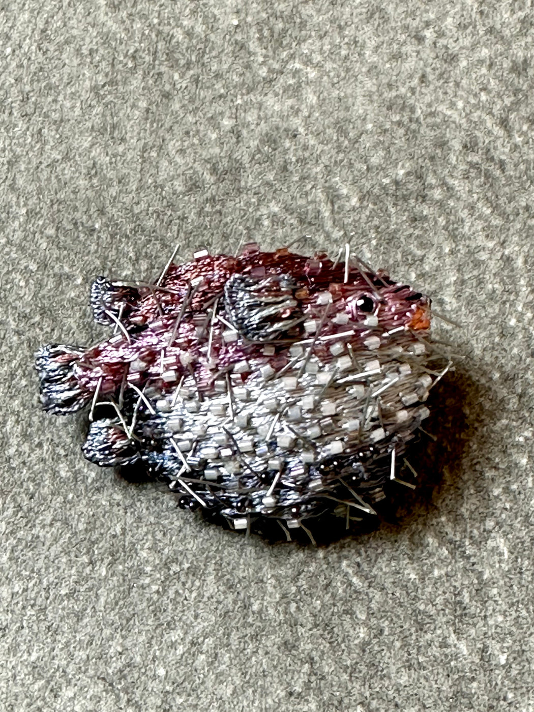 "Puffer Fish" Brooch by Trovelore
