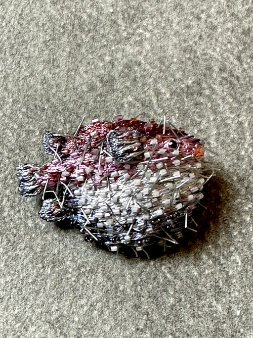 "Puffer Fish" Brooch by Trovelore