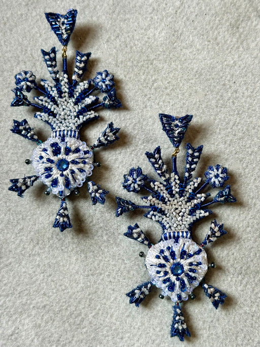 "Love is Blue" Earrings by Trovelore