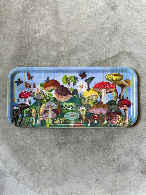 Nathalie Lete "Mushrooms" Birchwood Tray