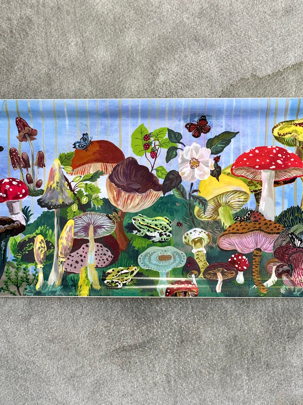 Nathalie Lete "Mushrooms" Birchwood Tray