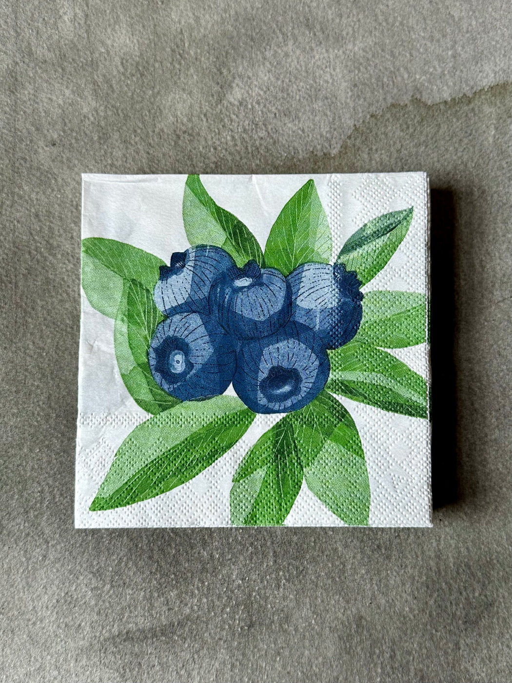 Blueberry Cocktail Napkins