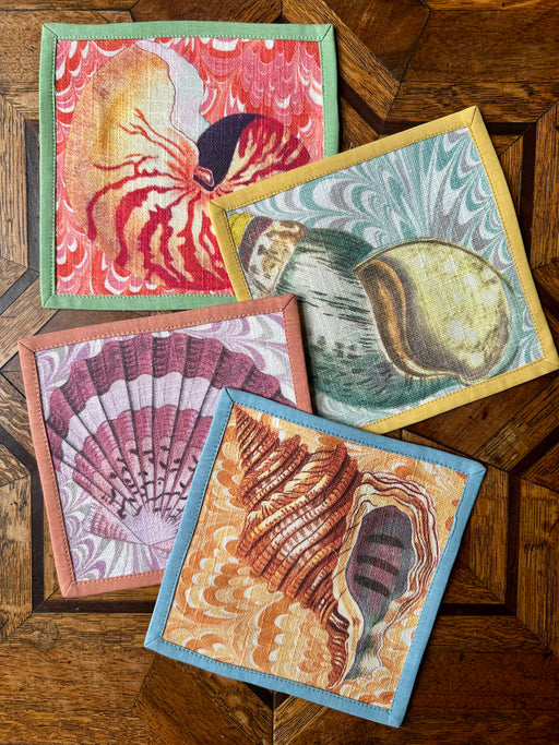 "Shell" Cocktail Napkins by Thomas Paul