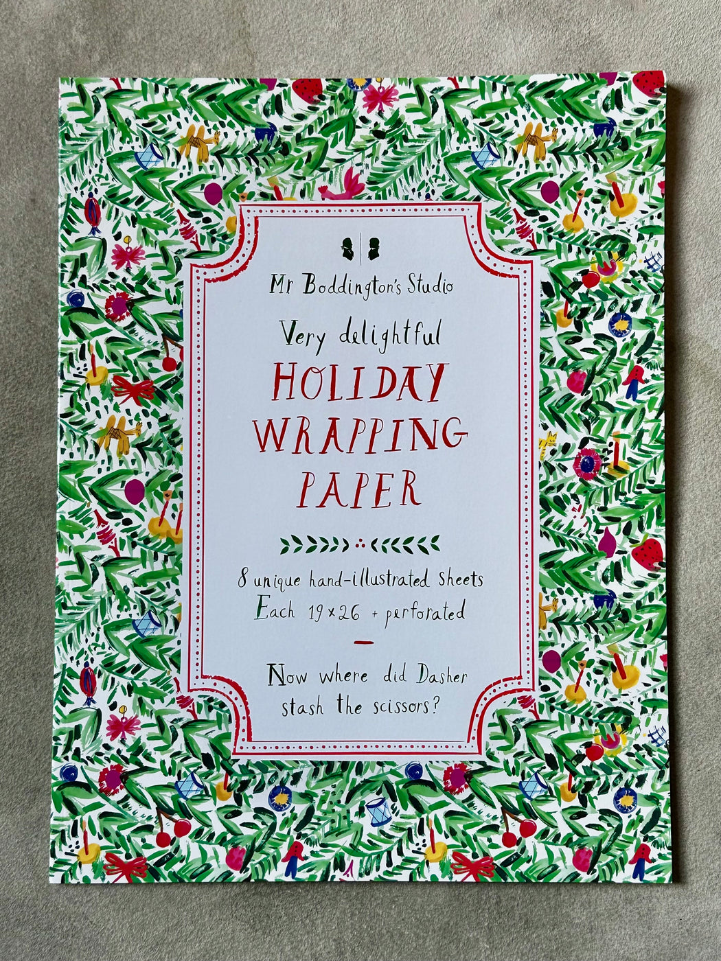 "Holiday Wrapping Paper" by Mr. Boddington's Studio