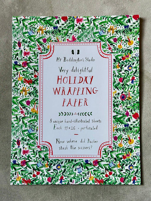 "Holiday Wrapping Paper" by Mr. Boddington's Studio