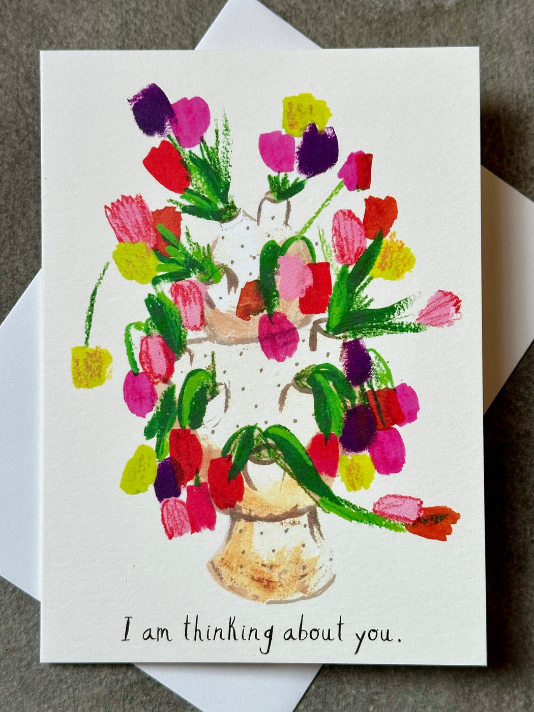 "I am Thinking About You" Card by Mr. Boddington's Studio