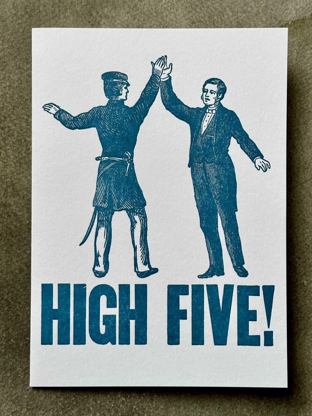 "High Five" Card by Archivist Gallery