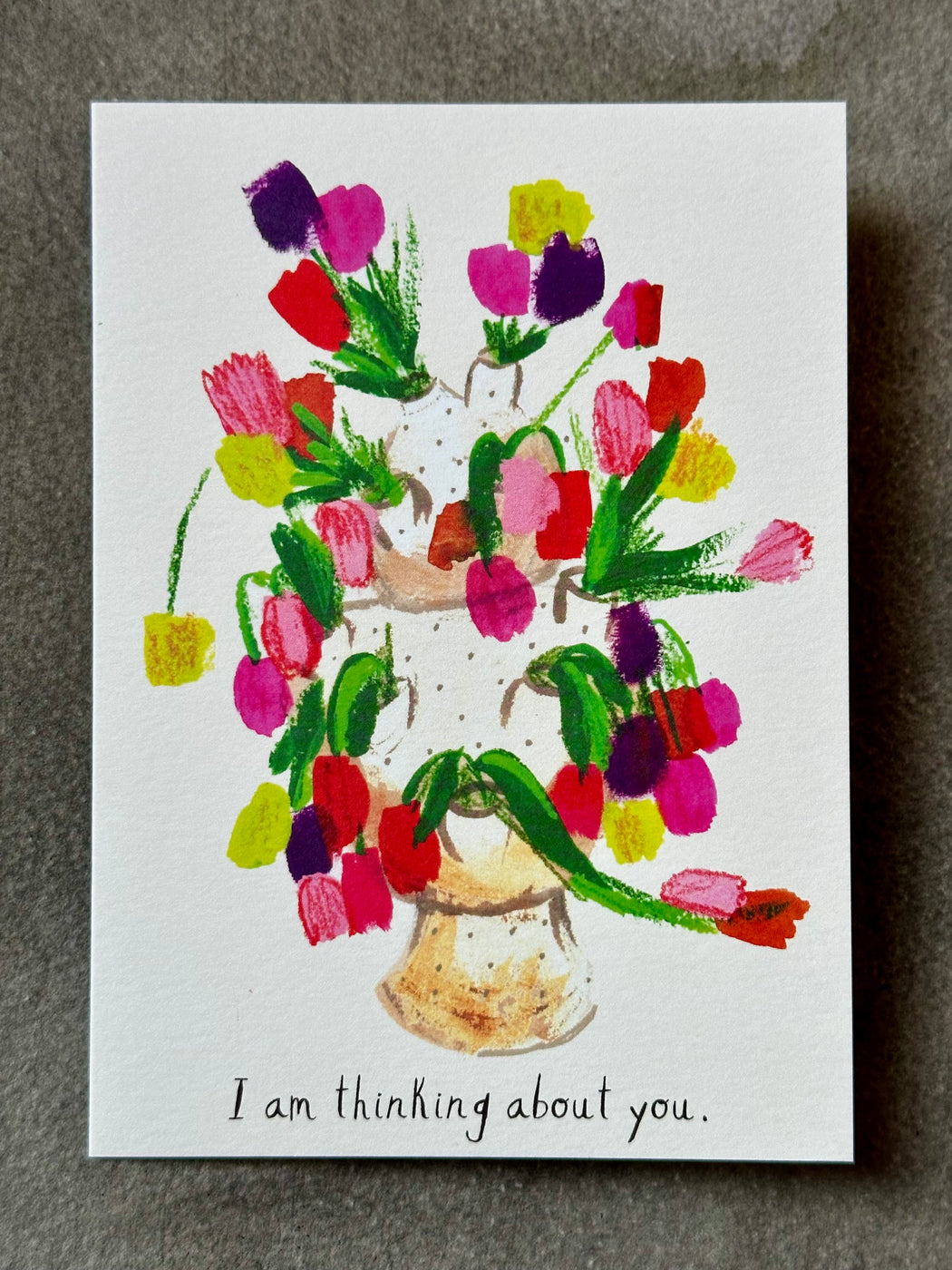 "I am Thinking About You" Card by Mr. Boddington's Studio