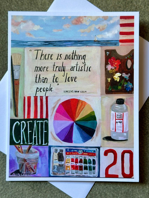 "Create" Card by Mindy Carpenter