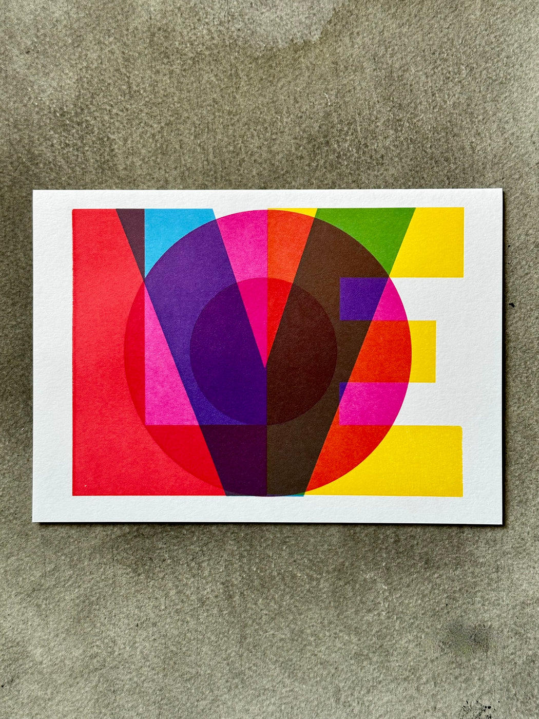 "Love" Card by Archivist Gallery