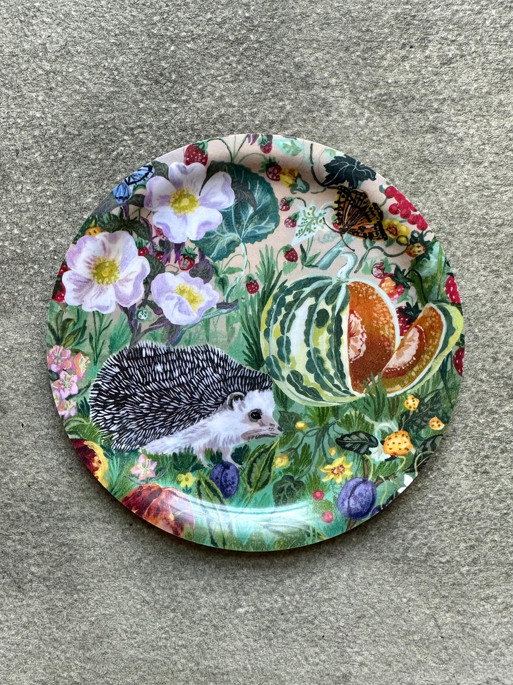 Nathalie Lete "Garden Friend Mini Birchwood Tray