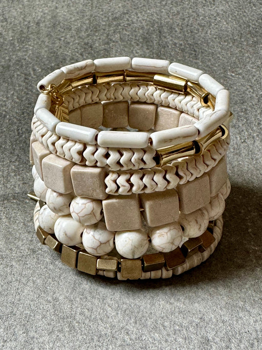 "White" Wrap Bracelet by David Aubrey