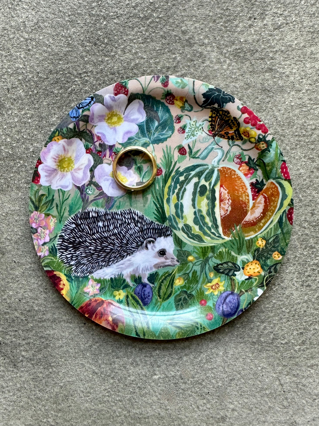 Nathalie Lete "Garden Friend Mini Birchwood Tray