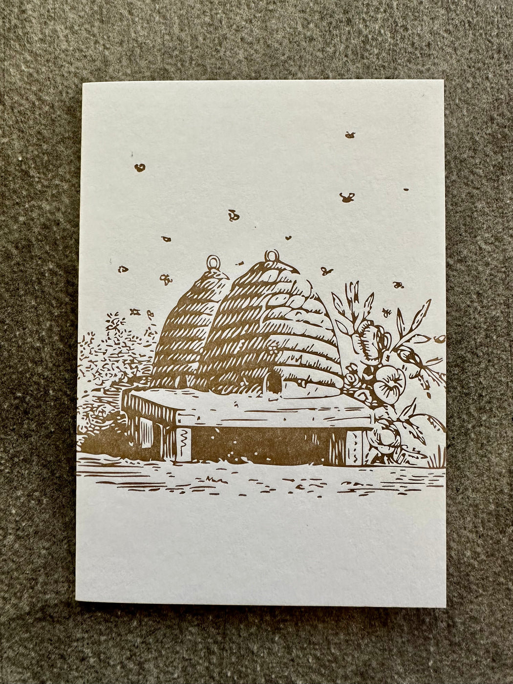 "Bee Hive" Card by Archivist Gallery